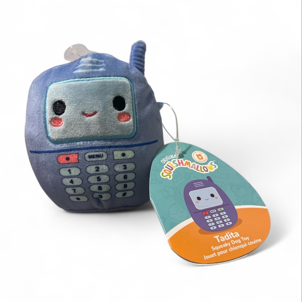 Squishmallows Jazwares Plush Dog Toys - Dog squeaky - dog toy cat toy cellphone